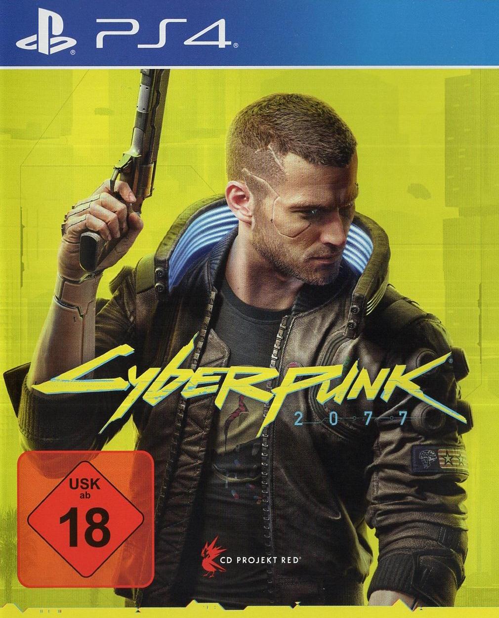 Cyberpunk 2077 - PlayStation 4 Vorderseite