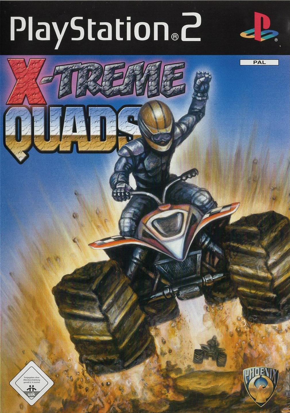 X-Treme Quads - PlayStation 2 Vorderseite