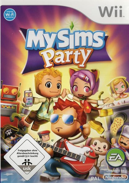 MySims Party - Nintendo Wii Vorderseite