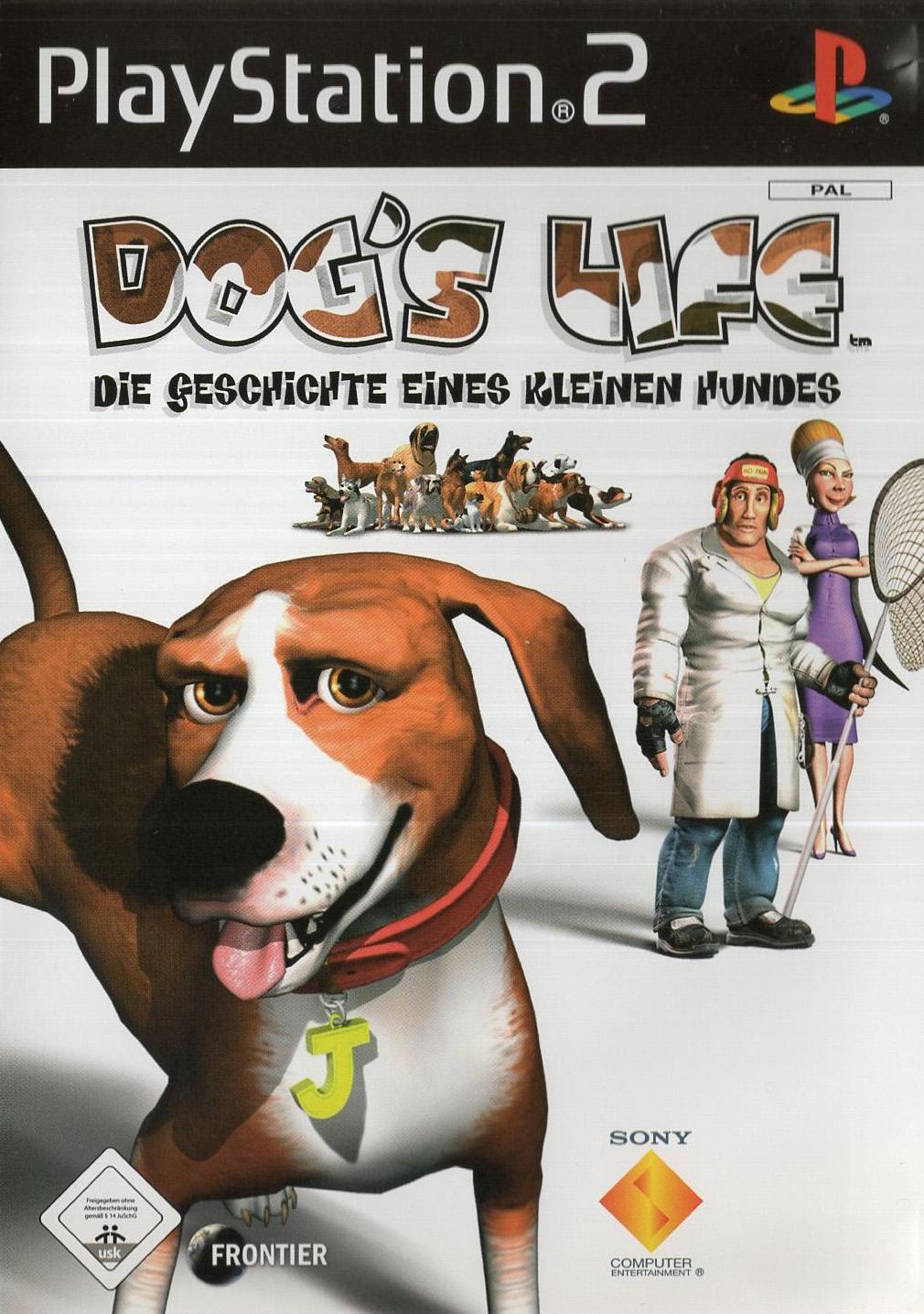 Dog's Life - PlayStation 2 Vorderseite