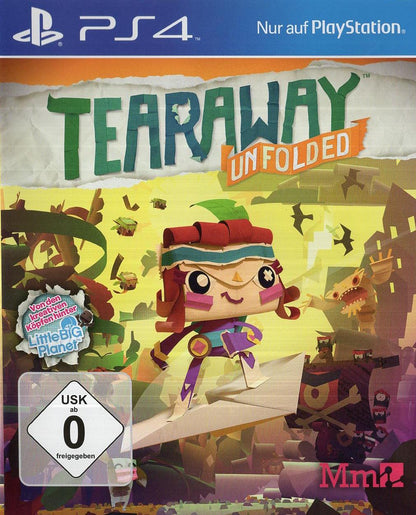 Tearaway Unfolded - PlayStation 4 Vorderseite