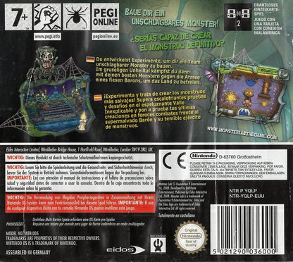 Monster Lab - Nintendo DS Rückseite