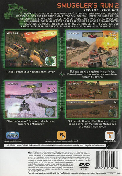 Smuggler's Run 2: Hostile Territory - PlayStation 2 Rückseite
