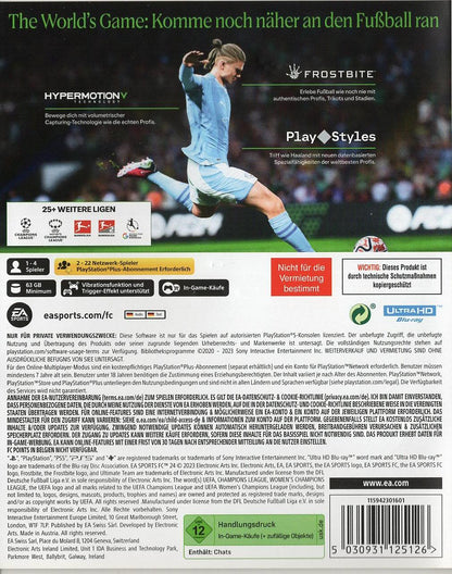 EA Sports FC 24 - PlayStation 5 Rückseite
