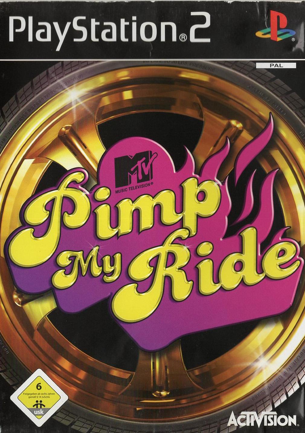 Pimp My Ride - PlayStation 2 Vorderseite