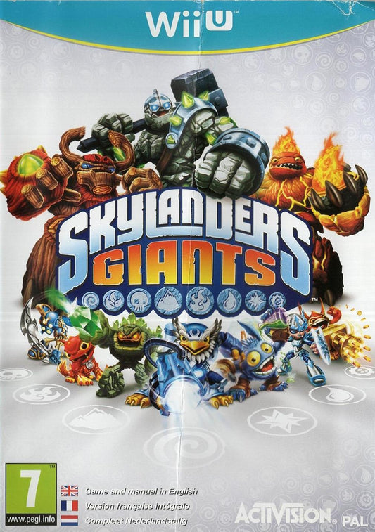 Skylanders Giants - Nintendo Wii U Vorderseite