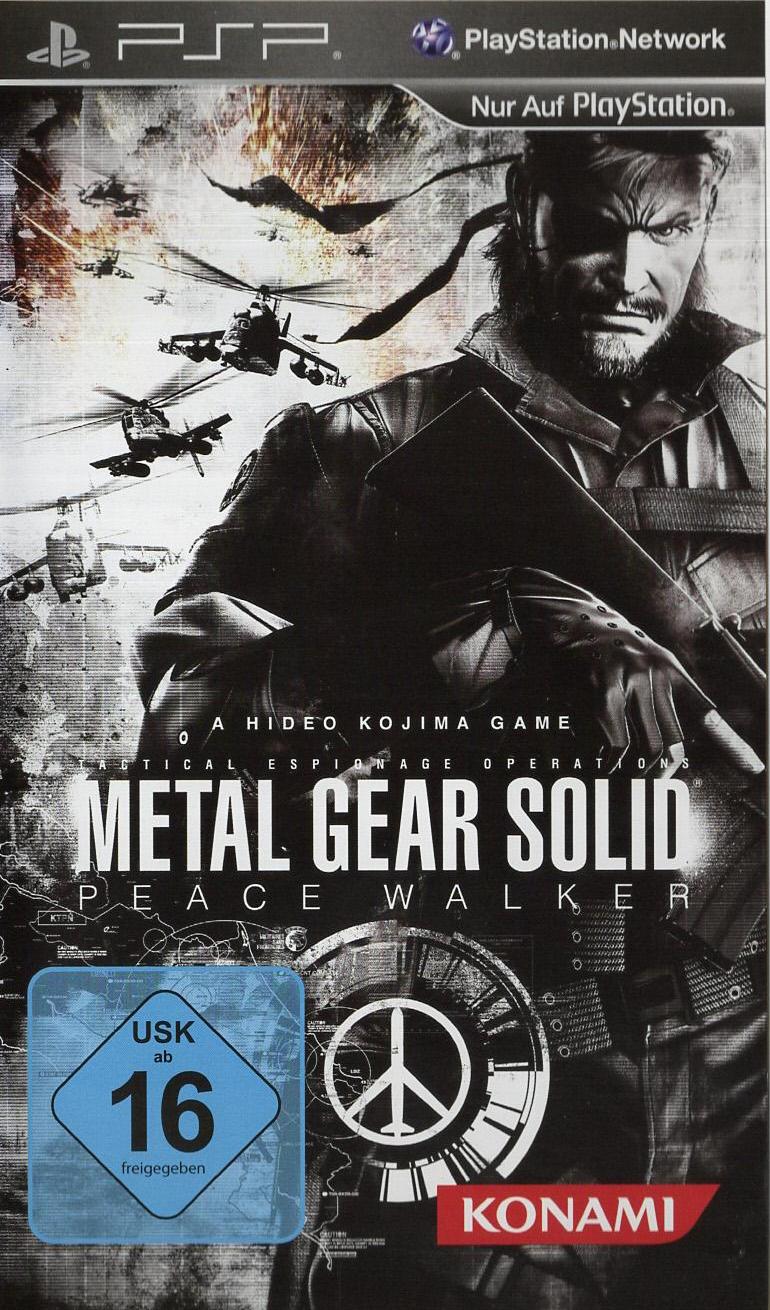 Metal Gear Solid: Peace Walker - PlayStation Portable Vorderseite