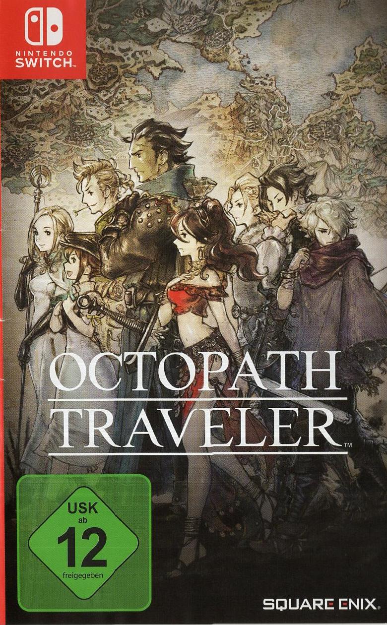 Octopath Traveler - Nintendo Switch Vorderseite