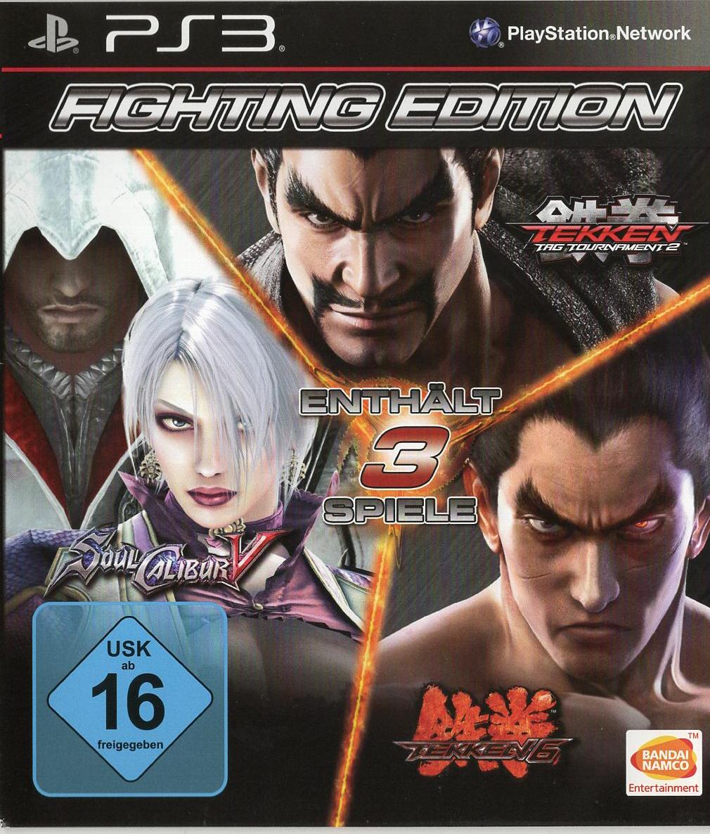 Fighting Edition Tekken  Soul Calibur - PlayStation 3 Vorderseite