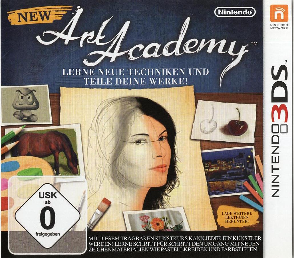 New Art Academy - Nintendo 3DS Vorderseite