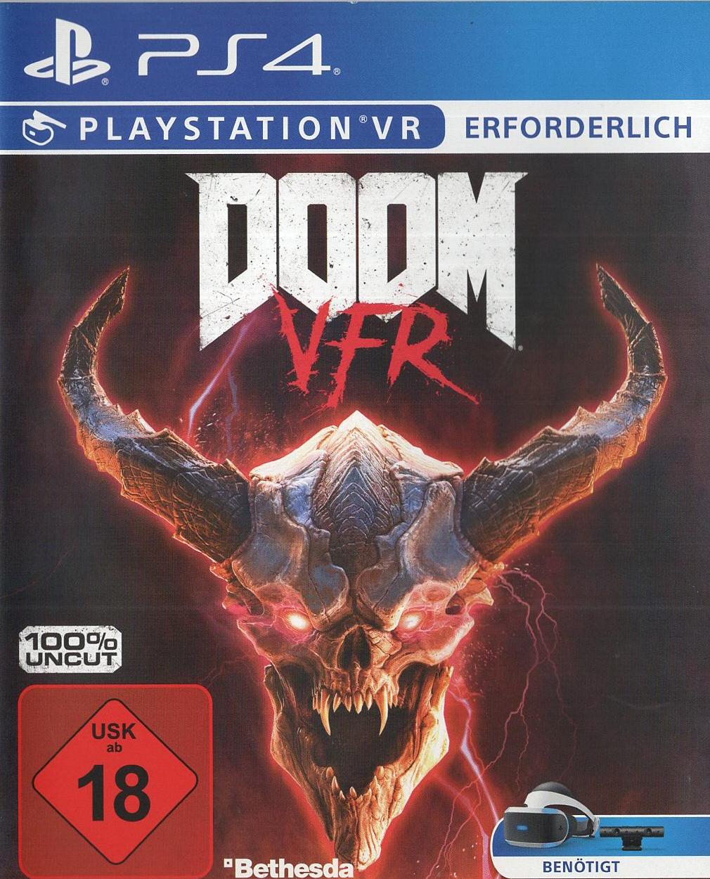 DOOM VFR - PlayStation 4 Vorderseite