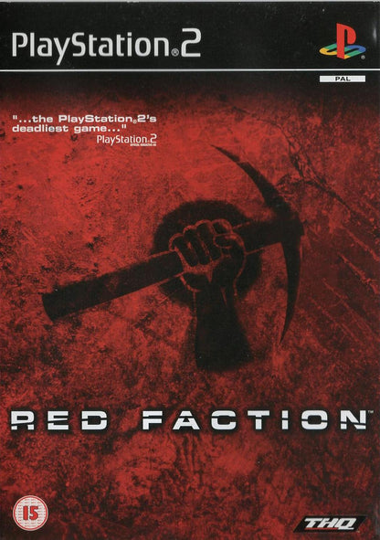 Red Faction - PlayStation 2 Vorderseite