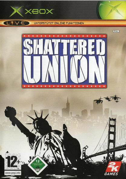 Shattered Union - Xbox Vorderseite