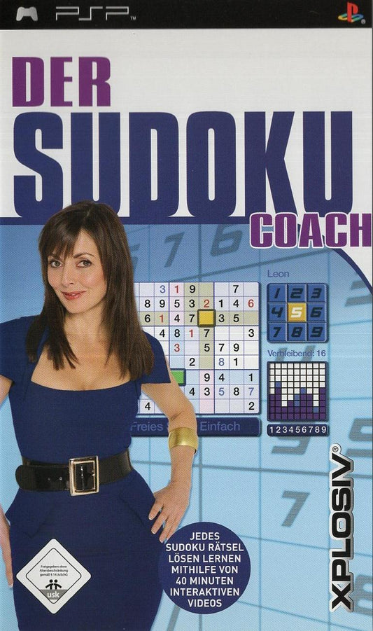 Der Sudoku Coach - PlayStation Portable Vorderseite