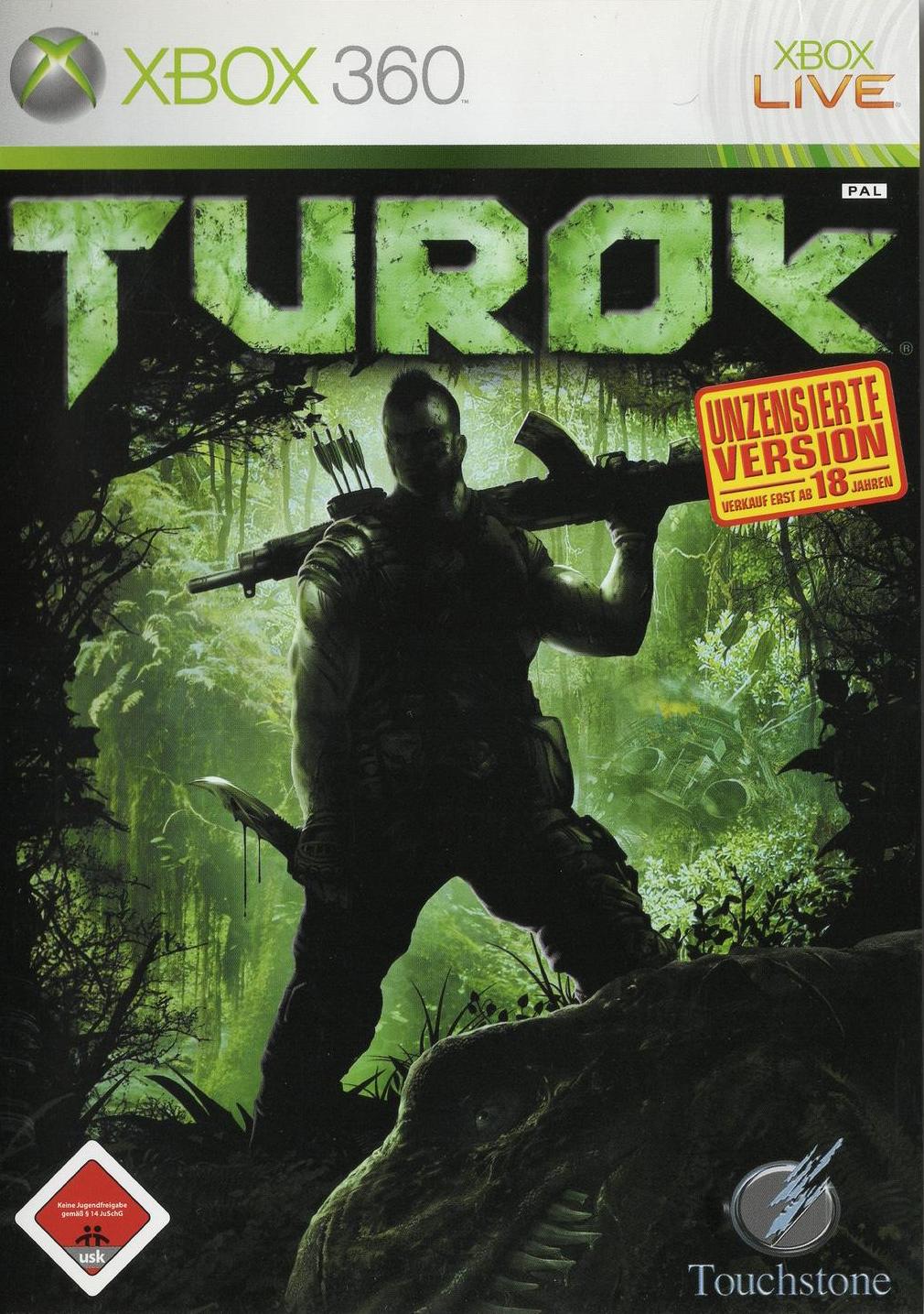 Turok - Xbox 360 Vorderseite
