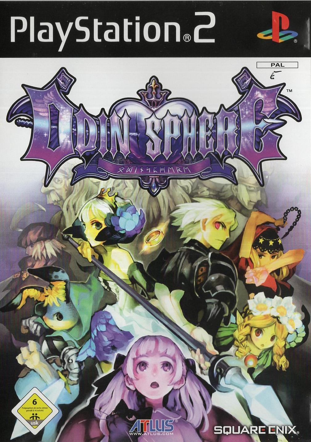 Odin Sphere - PlayStation 2 Vorderseite