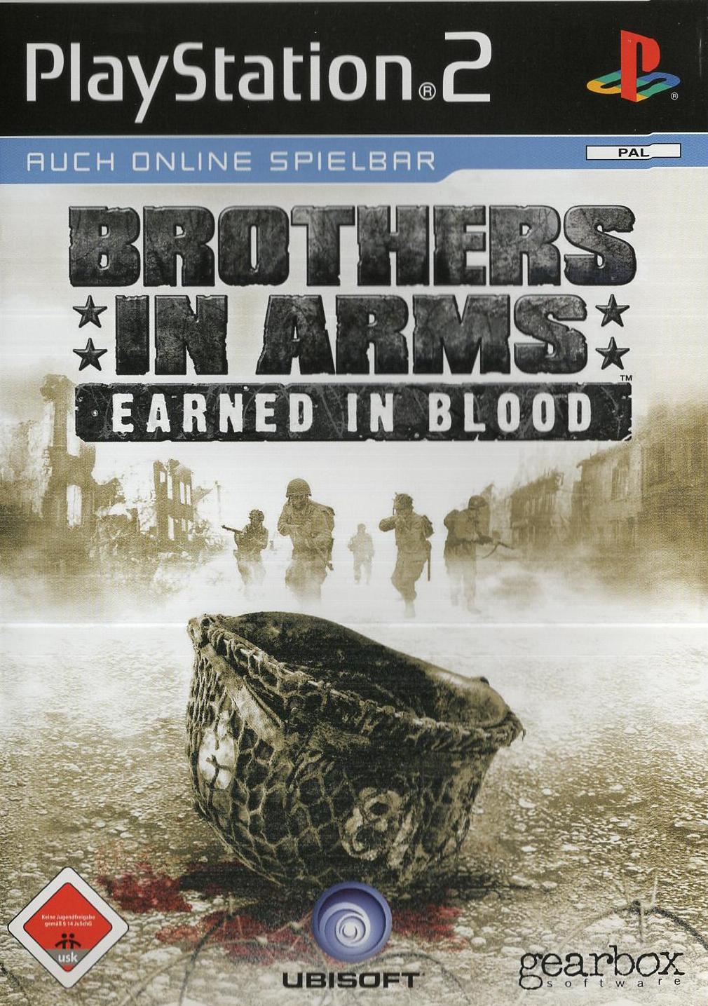 Brothers in Arms: Earned in Blood - PlayStation 2 Vorderseite