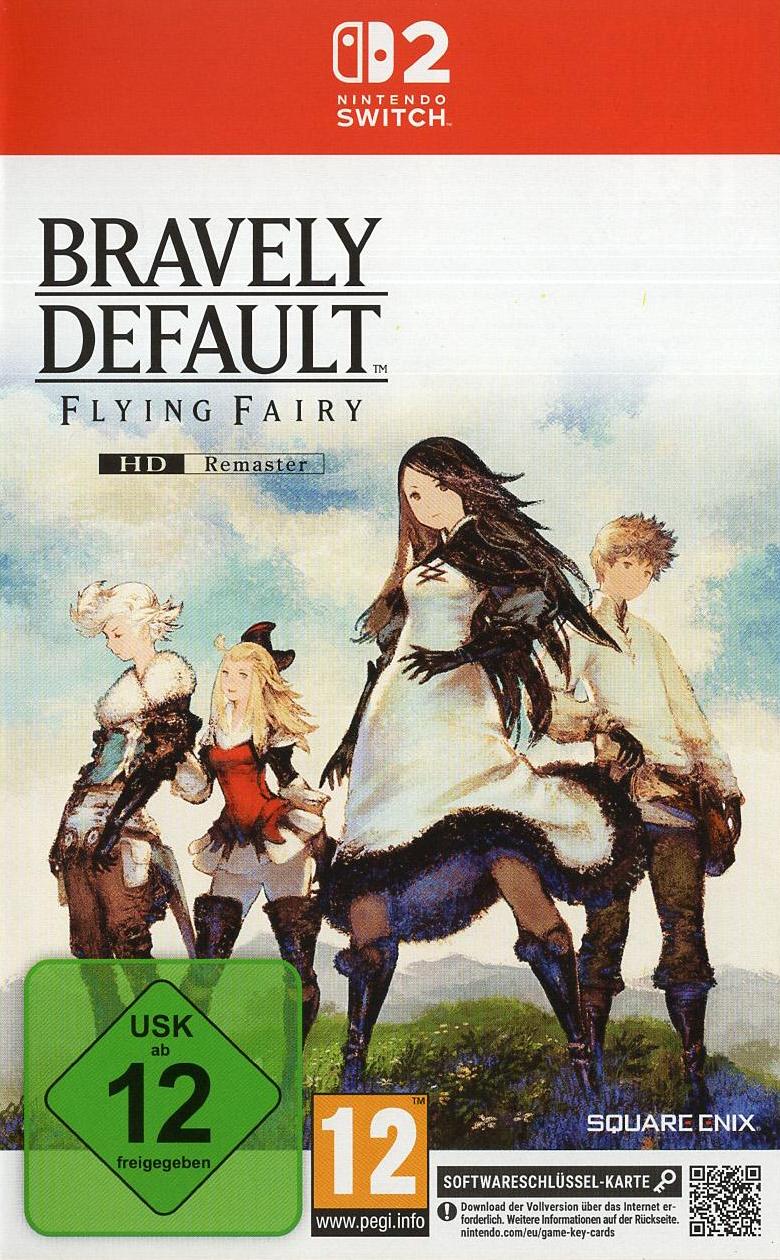Bravely Default: Flying Fairy HD Remaster - Nintendo Switch Vorderseite
