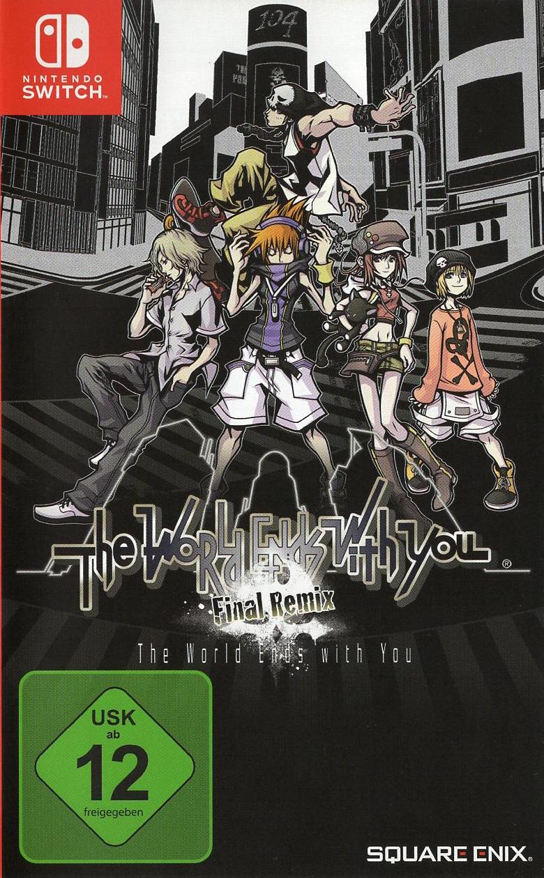 The World Ends with You: Final Remix - Nintendo Switch Vorderseite