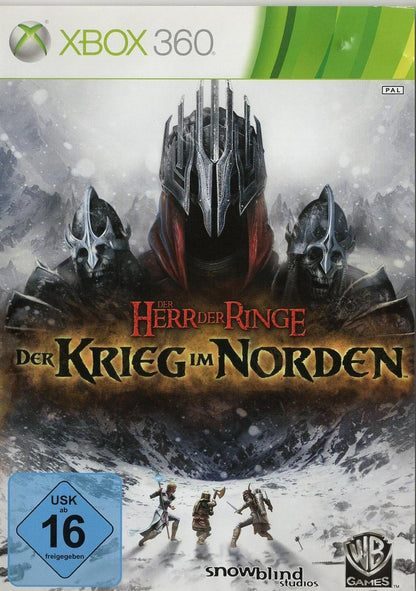 Der Herr der Ringe: Der Krieg im Norden - Xbox 360 Vorderseite