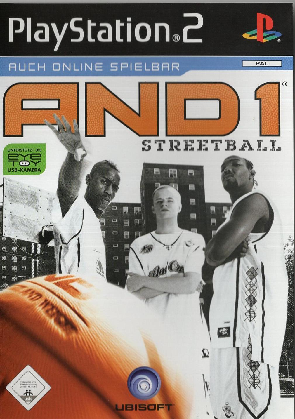 And 1 Streetball - PlayStation 2 Vorderseite