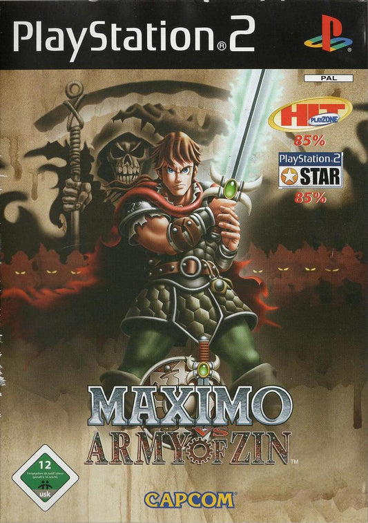 Maximo vs Army of Zin - PlayStation 2 Vorderseite