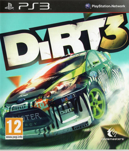 DiRT 3 - PlayStation 3 Vorderseite