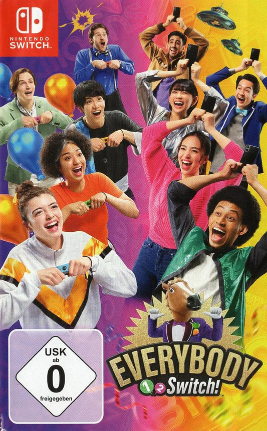Everybody 1-2-Switch! - Nintendo Switch Vorderseite