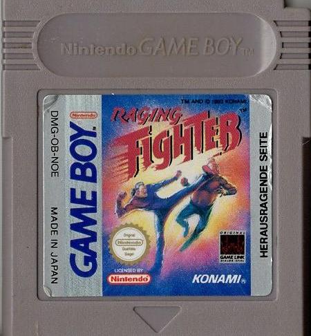 Raging Fighter - Game Boy - Modul Vorderseite