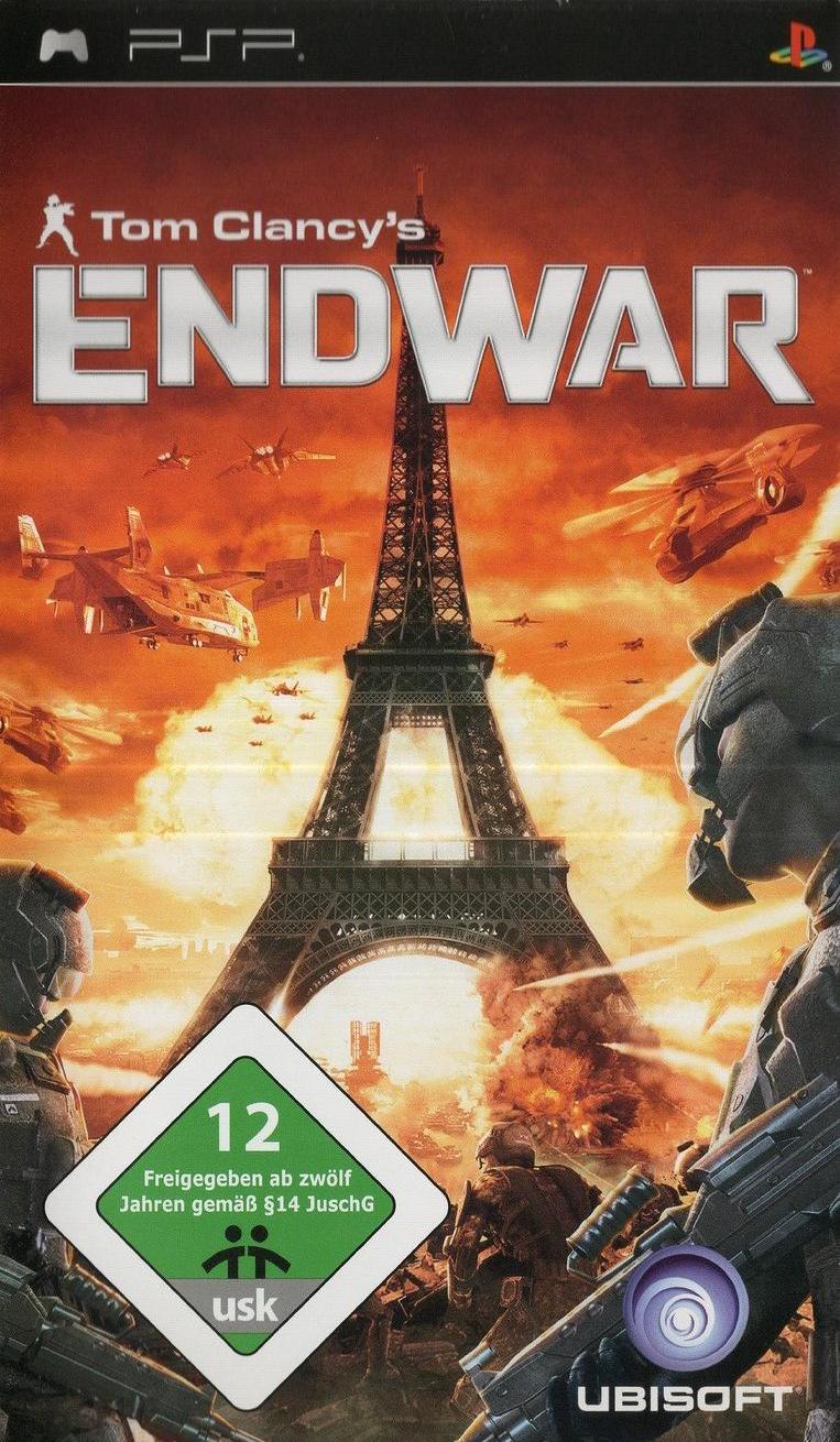 Tom Clancy's EndWar - PlayStation Portable Vorderseite