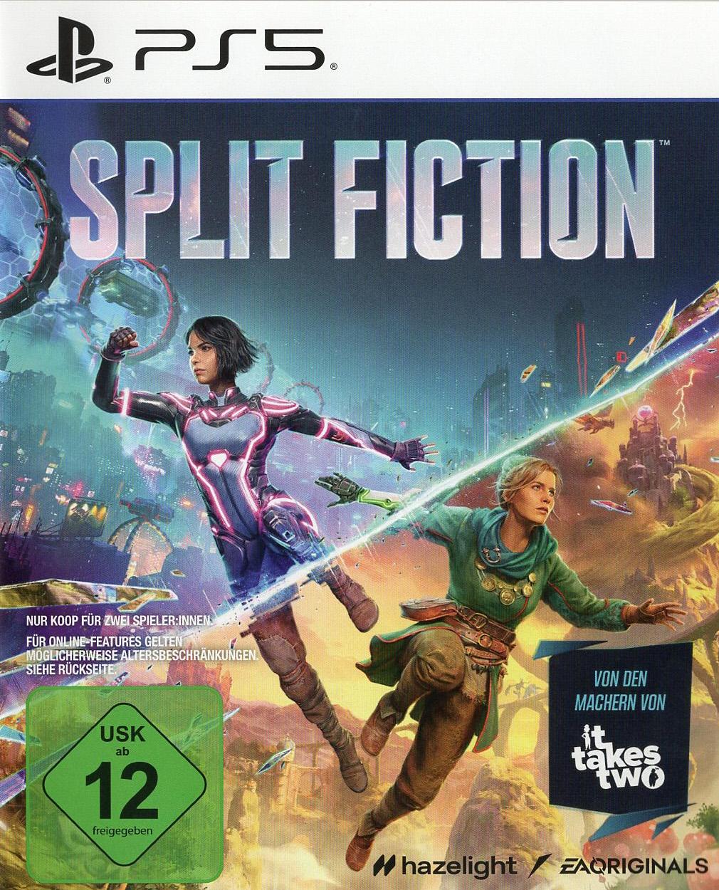 Split Fiction - PlayStation 5 Vorderseite