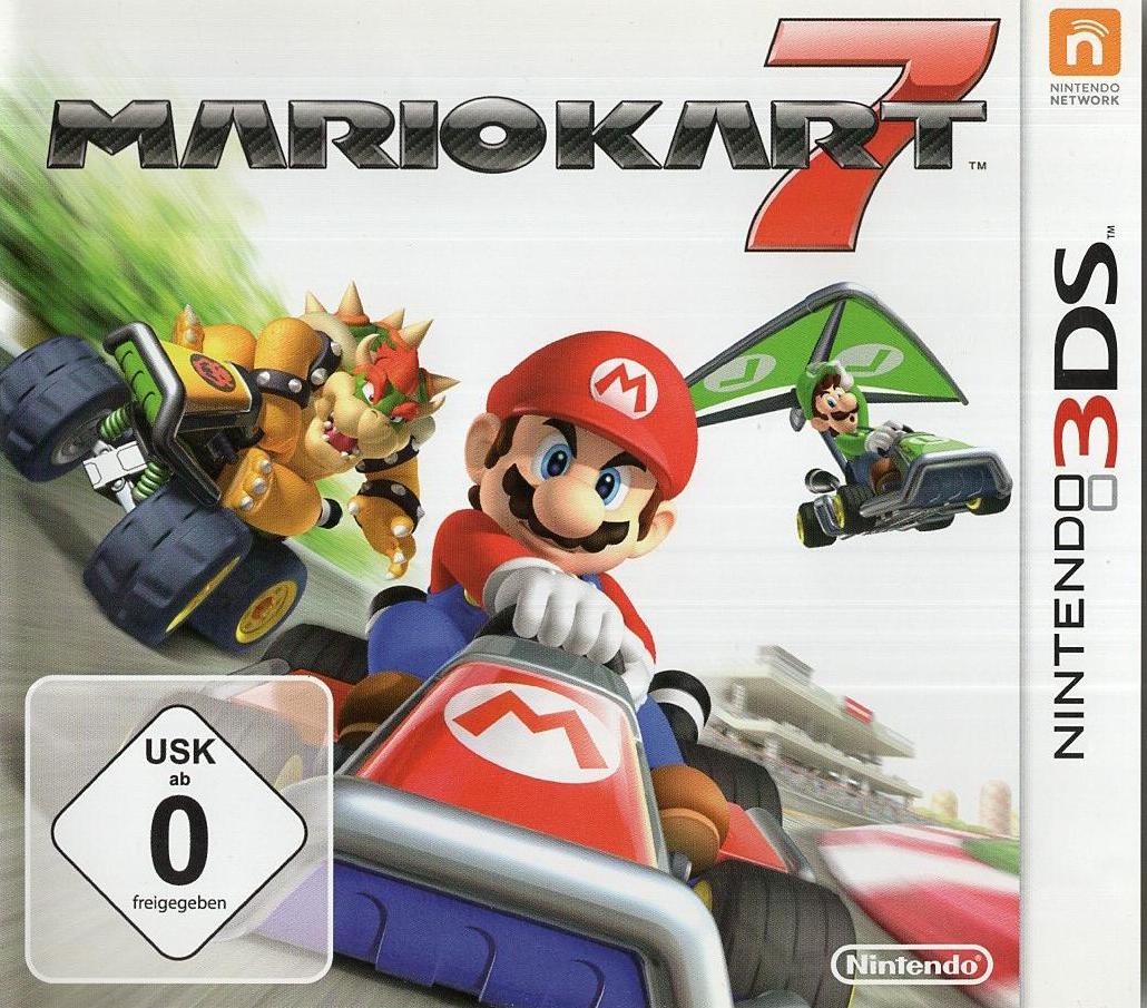 Mario Kart 7 - Nintendo 3DS Vorderseite