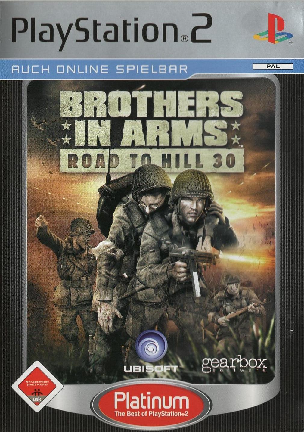 Brothers in Arms: Road to Hill 30 - PlayStation 2 Vorderseite