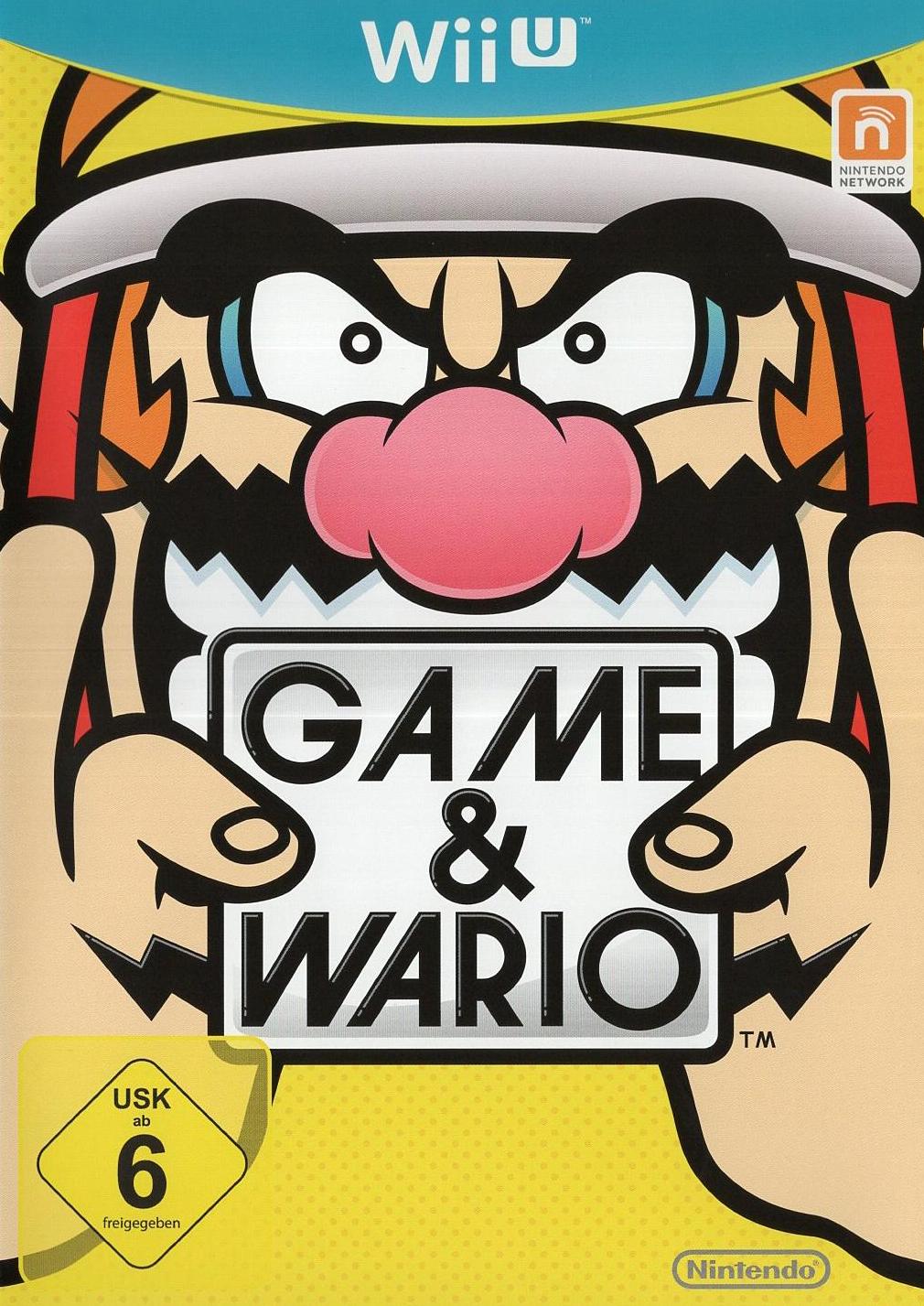 Game & Wario - Nintendo Wii U Vorderseite