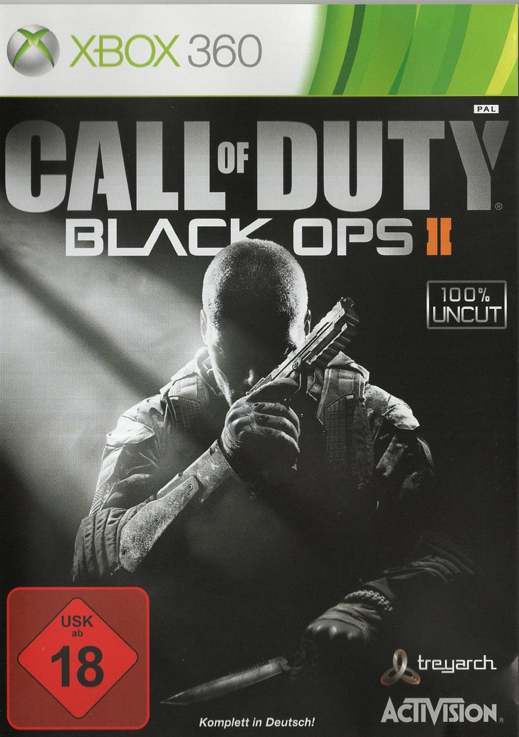 Call of Duty: Black Ops II - Xbox 360 Vorderseite