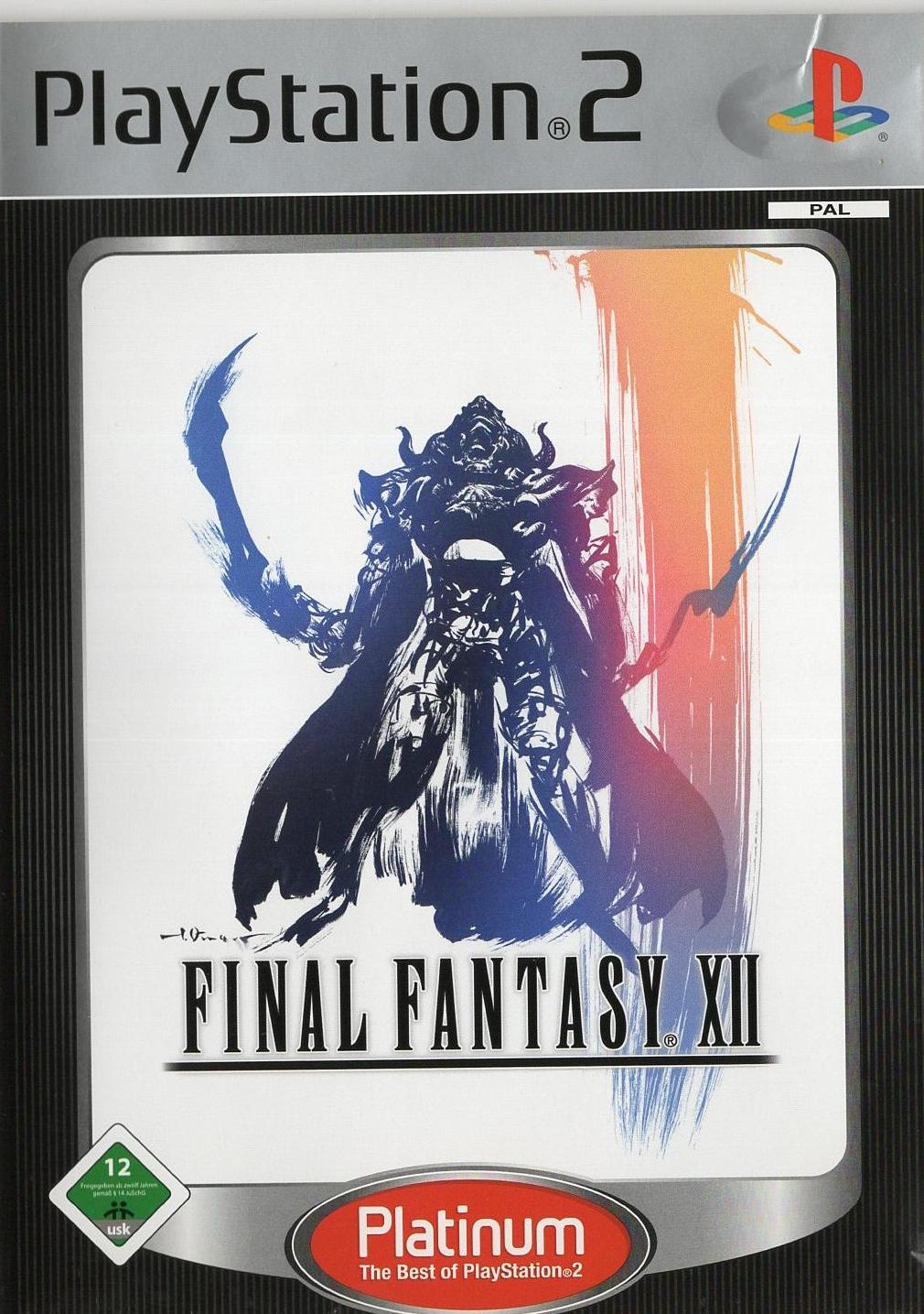 Final Fantasy XII - PlayStation 2 Vorderseite