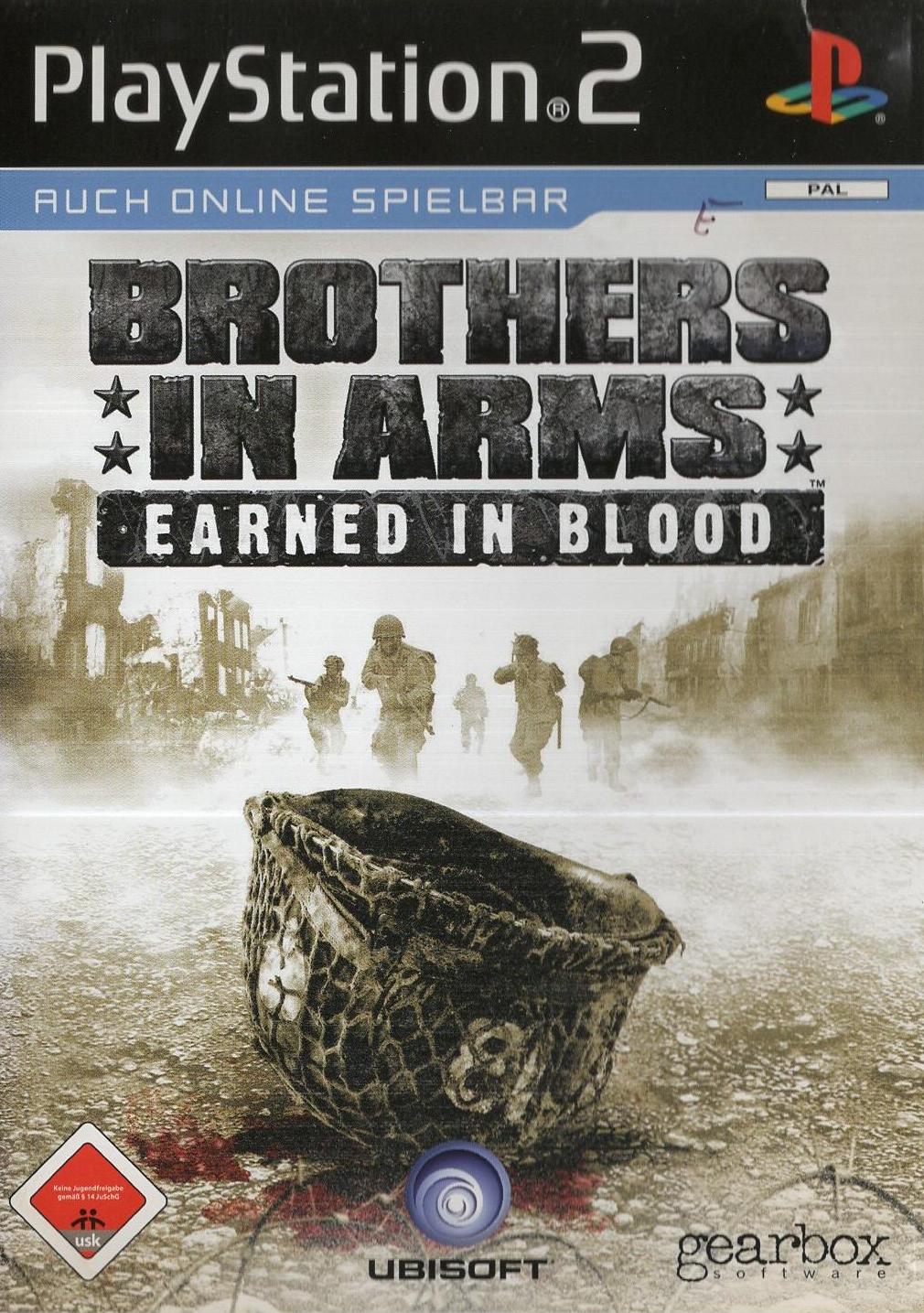 Brothers in Arms: Earned in Blood - PlayStation 2 Vorderseite