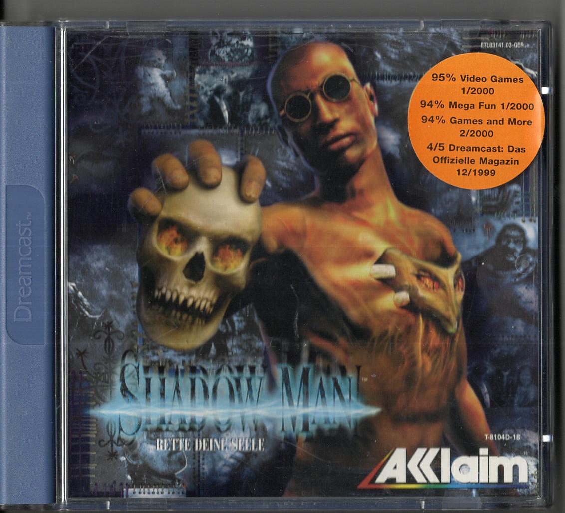 Shadow Man - Sega Dreamcast Vorderseite