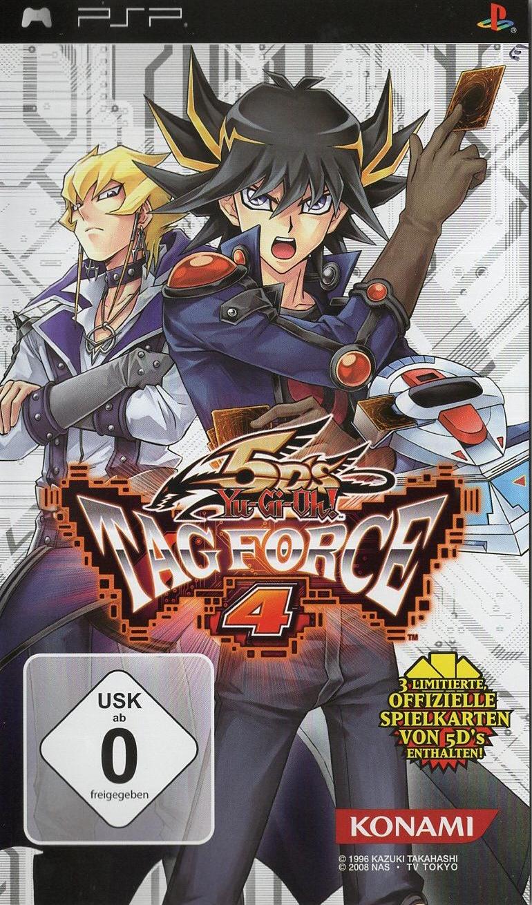 Yu-Gi-Oh! 5D's Tag Force 4 - PlayStation Portable Vorderseite