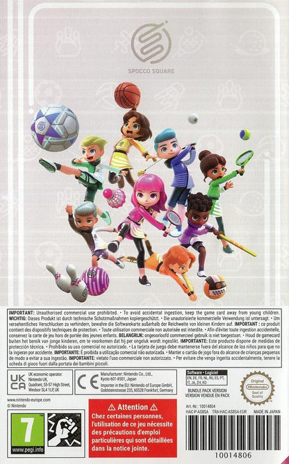 Nintendo Switch Sports - Nintendo Switch Rückseite