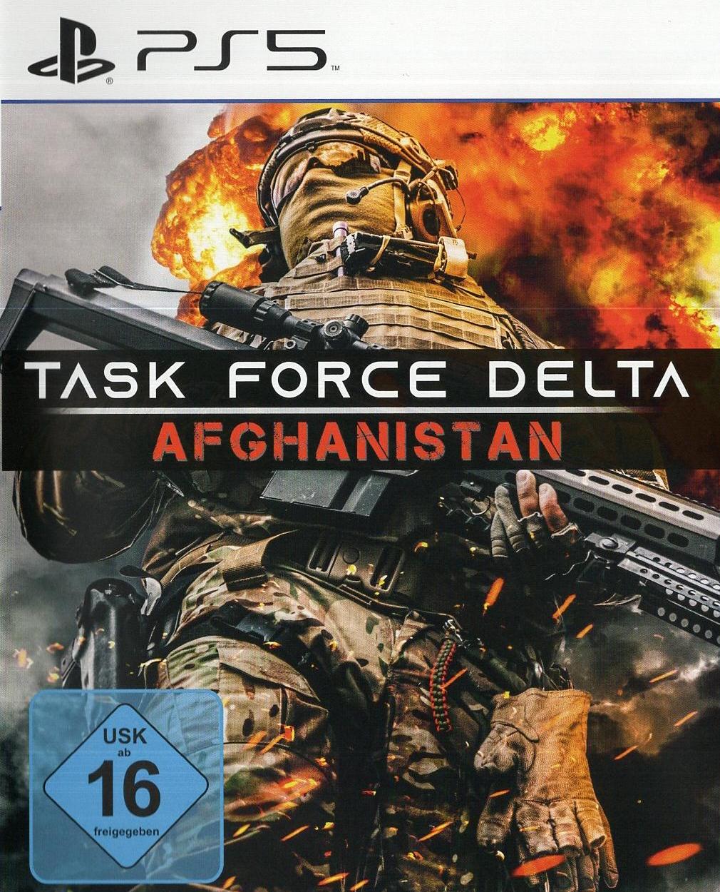 Task Force Delta: Afghanistan - PlayStation 5 Vorderseite