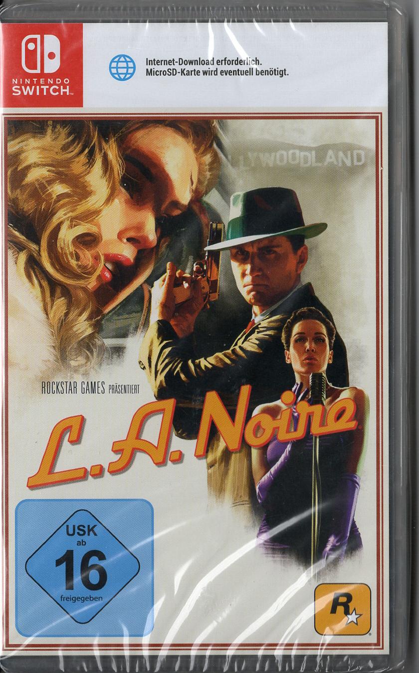 L.A. Noire - Nintendo Switch - Neu Vorderseite