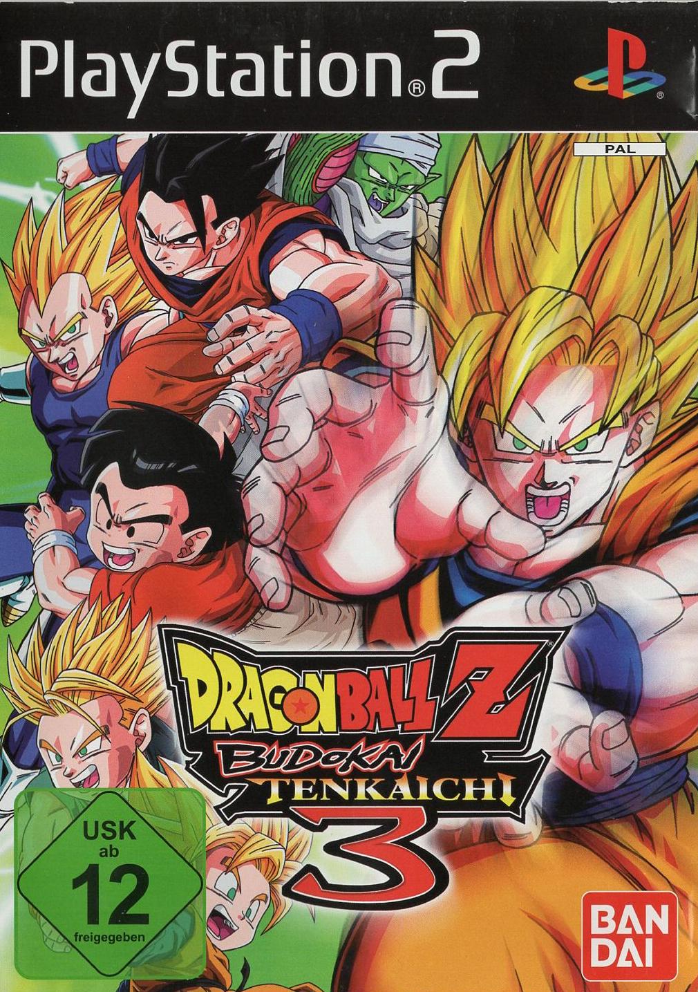 Dragon Ball Z Budokai Tenkaichi 3 - PlayStation 2 Vorderseite