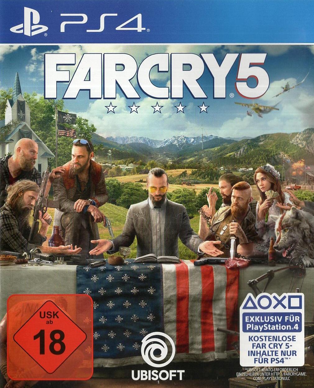 Far Cry 5 - PlayStation 4 Vorderseite