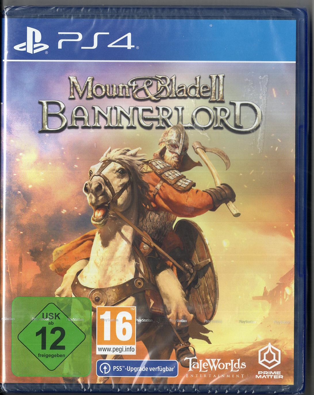 Mount & Blade II: Bannerlord - PlayStation 4 - Neu Vorderseite