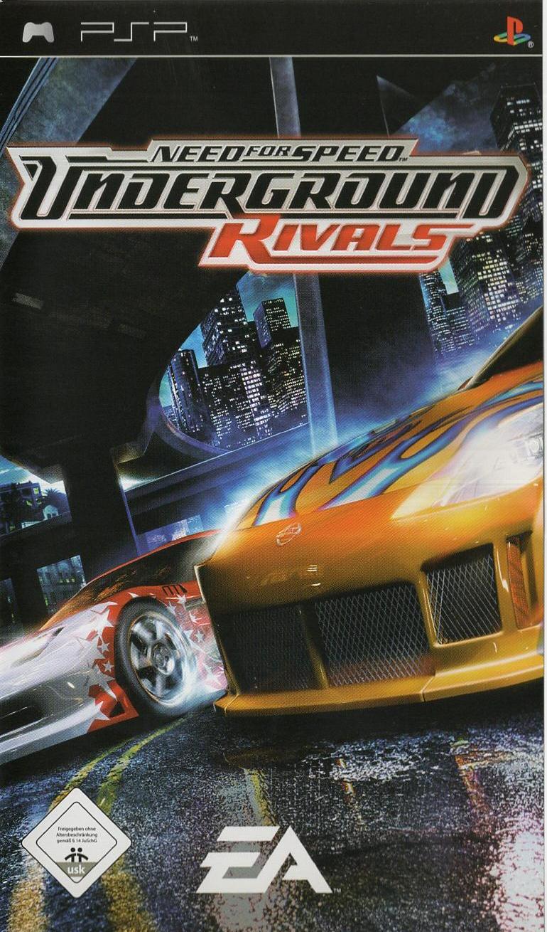 Need for Speed Underground Rivals - PlayStation Portable Vorderseite