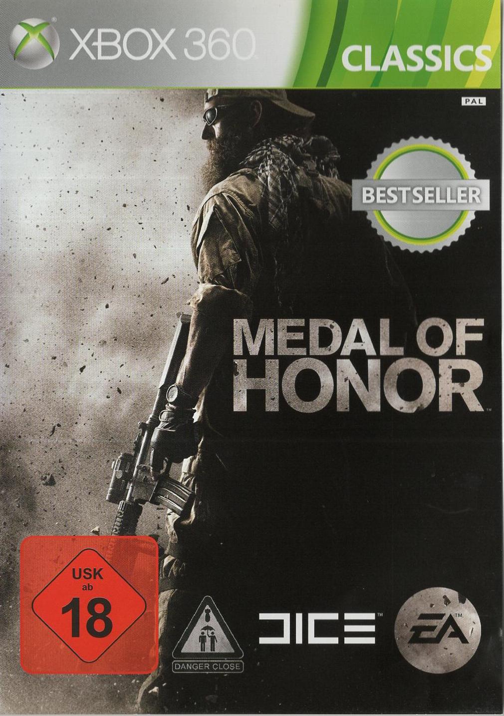 Medal of Honor - Xbox 360 Vorderseite