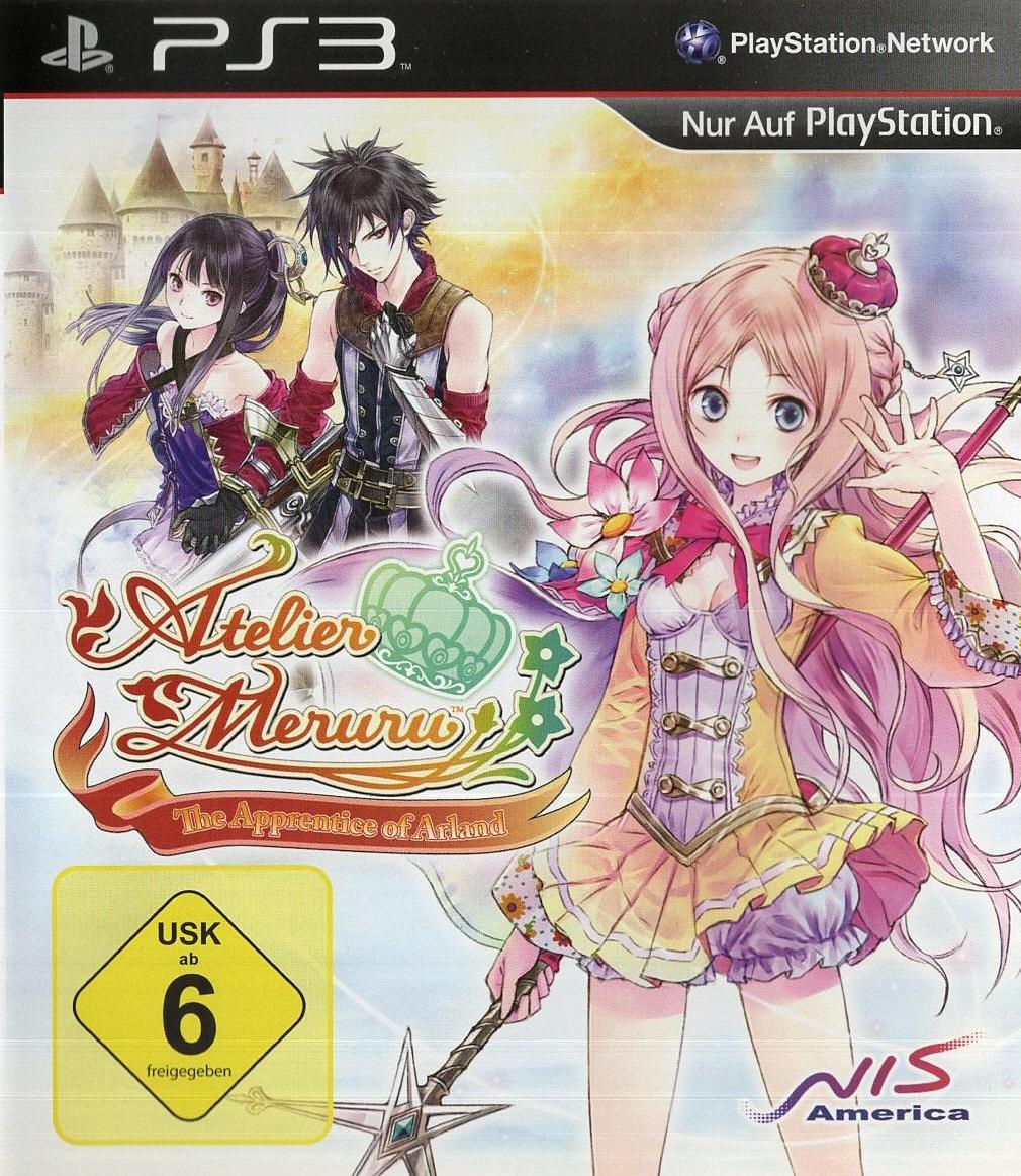 Atelier Meruru: The Apprentice of Arland - PlayStation 3 Vorderseite