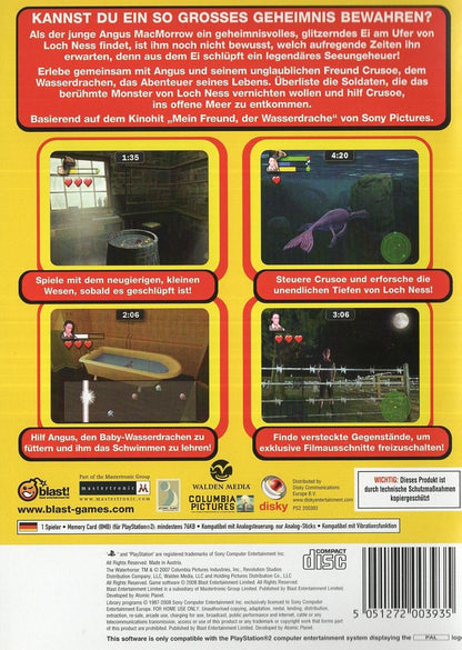 Mein Freund, der Wasserdrachen - PlayStation 2 Rückseite