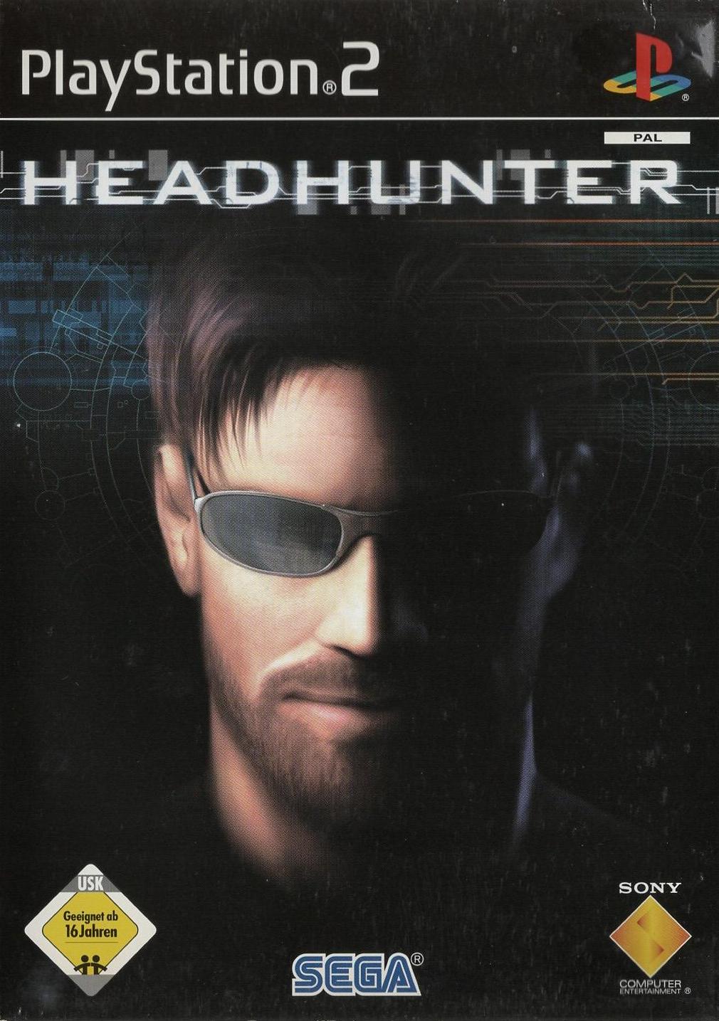 Headhunter - PlayStation 2 Vorderseite